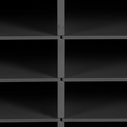 MhdunueSK Mailbox for Classroom 24 Slots, Mail Sorter, Paper Organizer Storage, Mail Organizer for Home Library Office Classroom (Black, 24 Slots) - Thumbnail 7