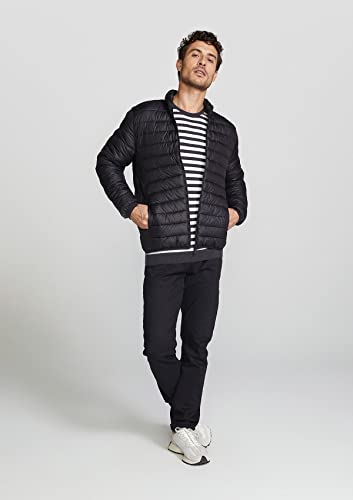 Jaqueta Básica Masculina Puffer Comfort - Preto M