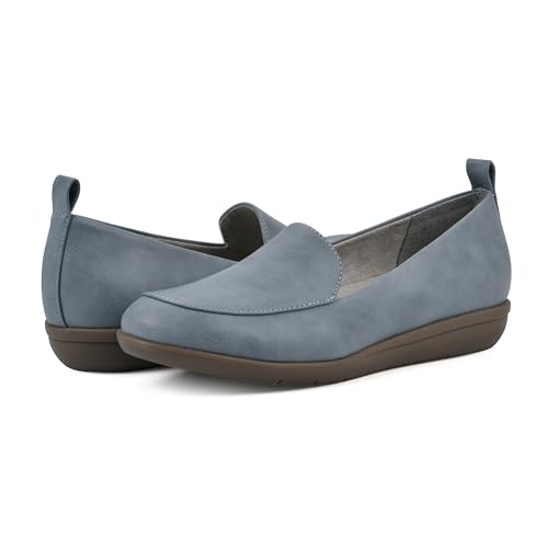 Image of CLIFFS BY WHITE MOUNTAIN Women's Twiggy Moccasin Style Loafer Flat