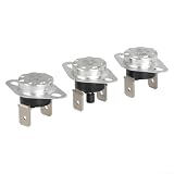 Besshepplo SRV230-0060 0090 1290 Kit interruttore a disco per stufa a pellet Quadra-Fire Classic Bay CB1200 Include sensori termostato a disco a scatto 145F 200F 250F per protezione da
