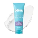 Bliss Body Butter - Lavender and Sandalwood - Maximum Moisture Cream - 6.7 Fl Oz - Body Lotion for Dry Skin - Long-Lasting Moisturizer for Women & Men - Vegan and Cruelty-Free