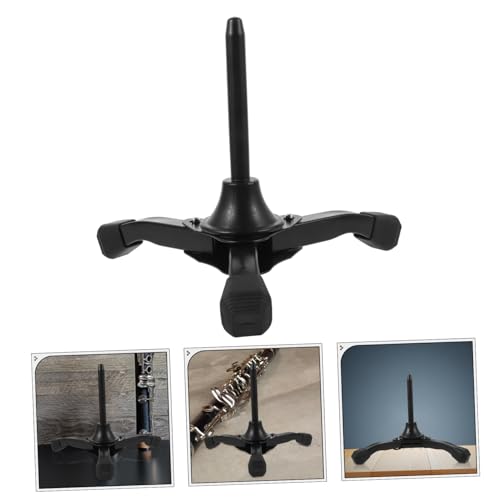 Mikinona Collapsible Clarinet Support Oboe Stand Easy to Store for Clarinet Players