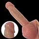BDSMYEE Strap on Dildo Realistisch mit Tanga,Silikon Dildoschwanz Strap On Umschnall für Lesben Frauen,Umschnalldildo Anal dildo Umschnallpenis für Paare (Fleischfarbe)