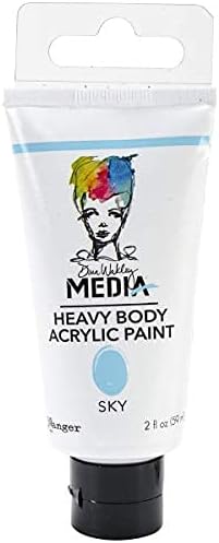 Ranger Dina Wakley Media Heavy Body Acrylic Paint 2oz-Sky