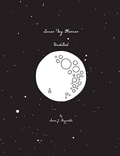 Lunar Day Planner Undated: Large Format