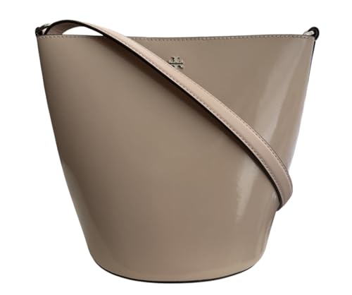 Tory Burch Women's Blake Patent Bucket Bag (Soft Pink)