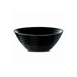 Bol de color Negro, quedará ideal en la mesa dando un toque elegante. Adecuado para interior y exterior. Es resistente a golpes y arañazos. Combina este maravilloso Bol con otro tipo de platos y estilos. Apto para lavavajillas y microondas. Diseño de lineas que recorren todo el bol transmitiendo Originalidad en cada comida, cena o desayuno. Regalo ideal para decorar su hogar de una manera más moderna y práctica. Medidas: Diametro: 16 cm ¡Hogarymas, tu tienda de decoración!Medidas: Diamet