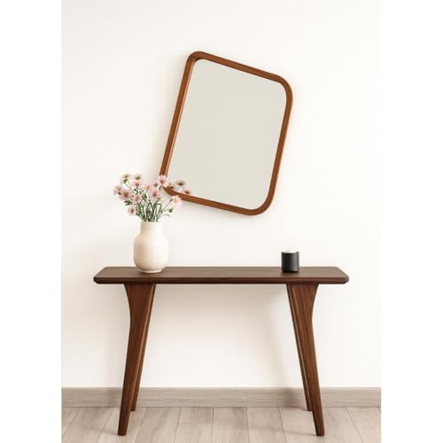 Image of 80cm Long Wooden Console Table for Living Room | Side Entrance Table for Home (80 * 25 * 77 Cm)