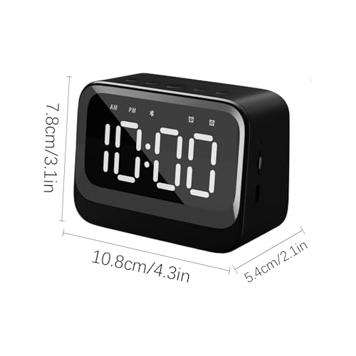 Reloj despertador con altavoz soluciona despertar con estrés 3
