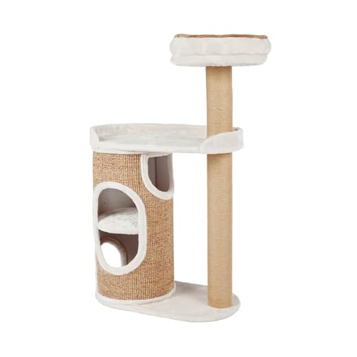 Trixie Falco Krabpaal voor Katten, 117 cm, Lichtgrijs/Bruin