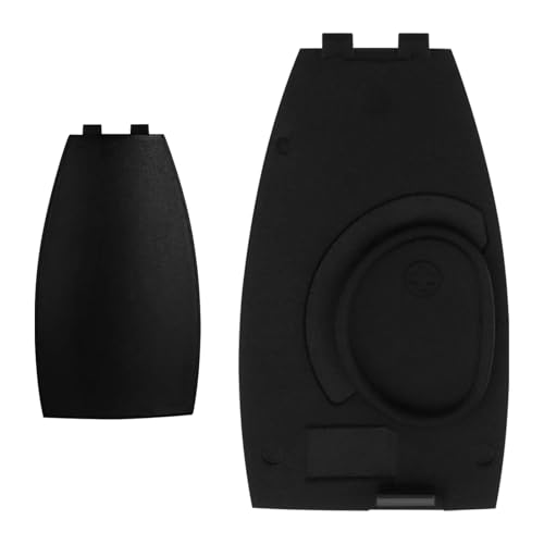 SWQS for Mercedes Key Fob Back Cover, Key Case Rear Cover Replacement for Mercedes Benz B-Class C-Class E-Class W204 3 Buttons Keys Fob Covers, Car Keys Battery Rear Shell Accessories