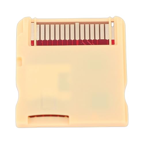 Yanmis Dispositivo de Copia de Seguridad de Juegos, Tarjeta Tipo Cartucho de Juego Profesional de Lectura y Escritura de Alta Velocidad con Material ABS, para 3DS MD GB GBC FC (Conjunto WOODHK