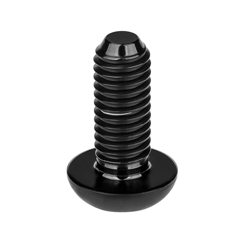 Image of Titanium Bolt M3 8 10 12 15mm Allen Key Head Screws for Bicycle Pack of 4 (Black, M3x12mm)