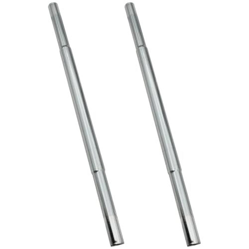 safycaby 2 PCS Golf Club Extensions Steel Shaft 12.2Inch Golf Putter Shaft Extension for Iron/Wooden Golf Repair and Replacement of Equipment Parts