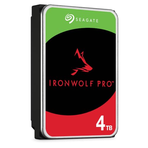 Image of Seagate IronWolf Pro 4TB 3.5-inch NAS Hard Disk Drive (ST4000NE0025)