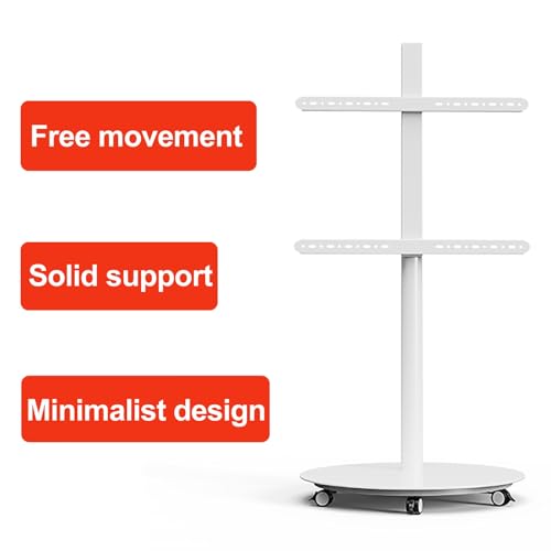 Soporte móvil para TV ajustable con ruedas 32-70 pulgadas miniatura 6