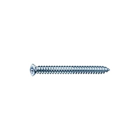 SPAX 1021010751005 RA Rahmenanker 7.5x100 Senkkopf Torx30 verzinkt für dübellose Verschraubung 100 Stück, Metallisch Cover