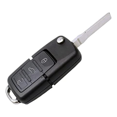 3 Buttons Flip Folding Remote Auto Stash Car Safe Key Shell Car Hide Key Secret Compartment Keyring Pill Box for Home Garden Cover