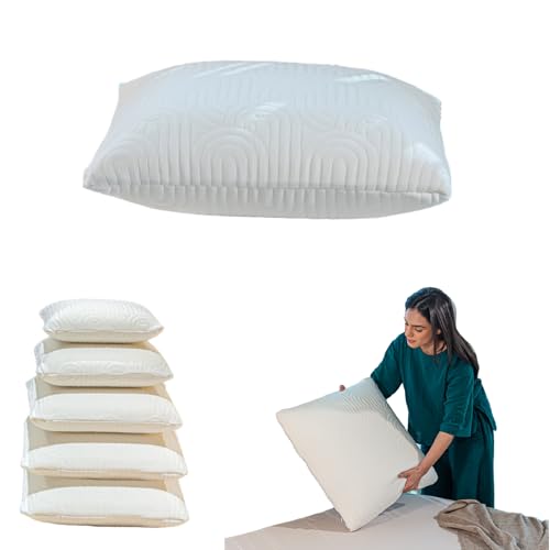 Image of The White Willow Moulded PU Foam Sofa Cushion (24 x 24 inches) for Back Support and ensures Proper Spine Alignment-Soft, Hypoallergenic and Comfortable for All