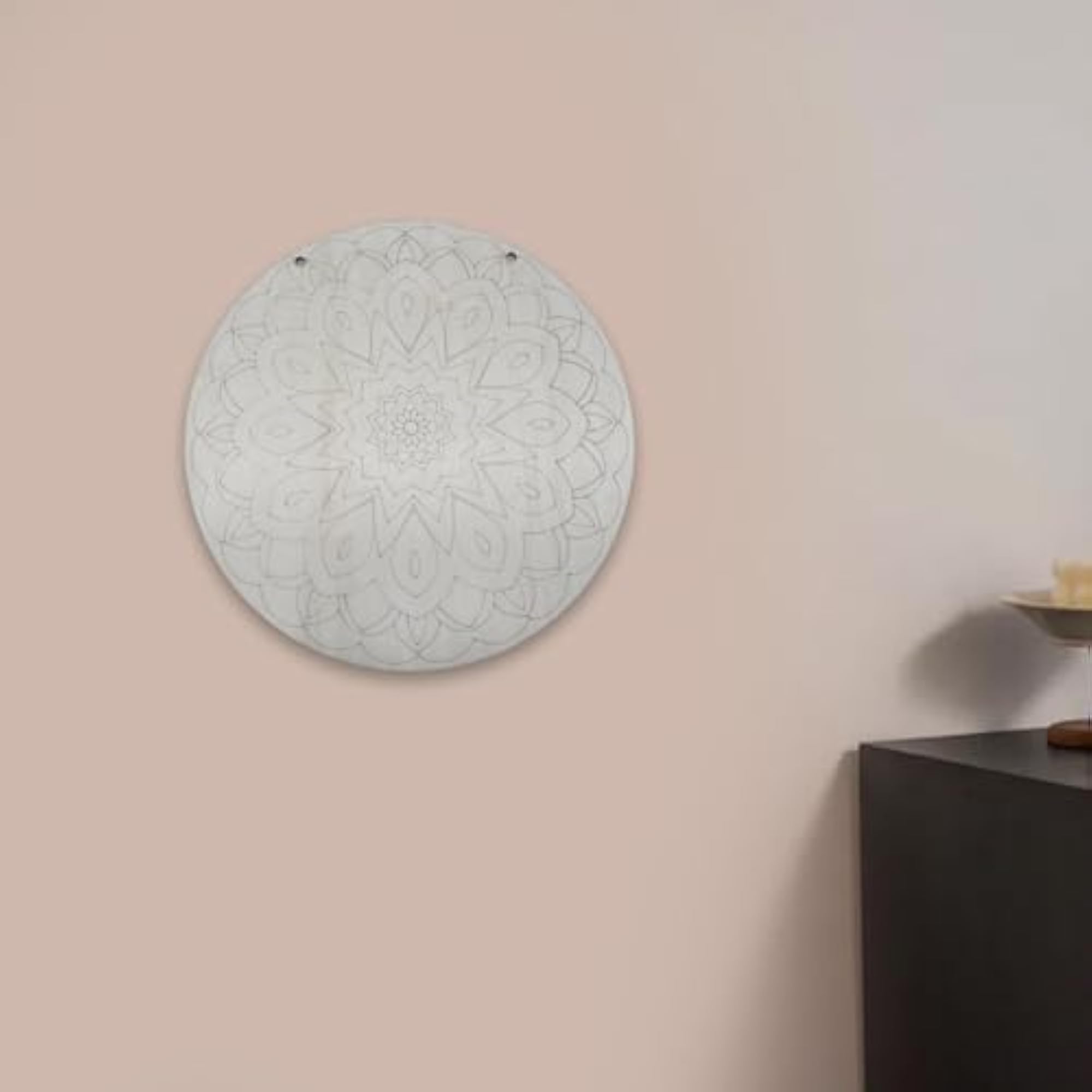 Geometric Wood Wall Art Boho Craft Wall Sculpture