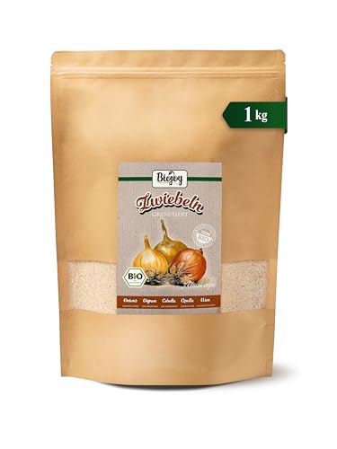 Biojoy Cebolla granulada BIO (1 kg), Cebolla seca, sin aditivos (Allium cepa)