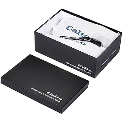 CALTO Men's Invisible Height Increasing Elevator Shoes - Black Patent Leather Lace-up Formal Dress Oxfords - 3 Inches Taller - Y3270- Size 6 D(M) US