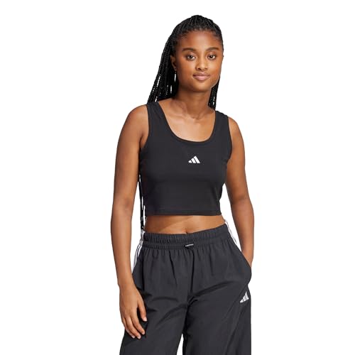 Adidas Top Essentials Small Logo JE1321 Nero Slim Fit - 5