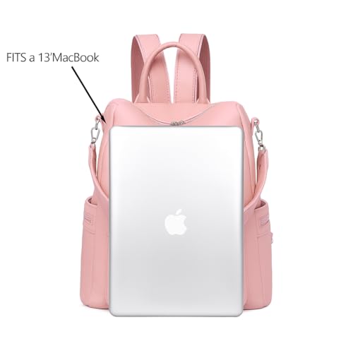 Image of Leather Backpack for Women | Large Capacity | College and Office use | PU Leather | shoulder bag for Ladies,