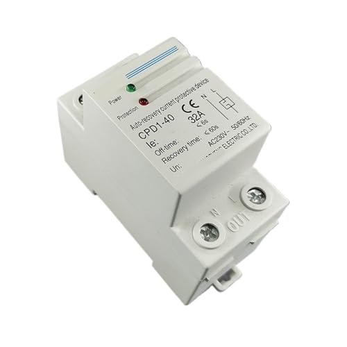 Éviter les coupures de courant avec le protecteur de surintensités 32A reconnexion automatique