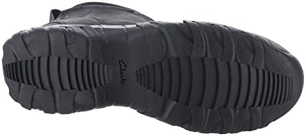 Clarks Men's Grove Zip Waterproof Ankle Boot, Black Leather, 13 | Image 2