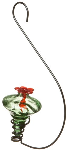 PARASOL MBHG1 MiniBlossom Hummingbird Feeder Hanging Green