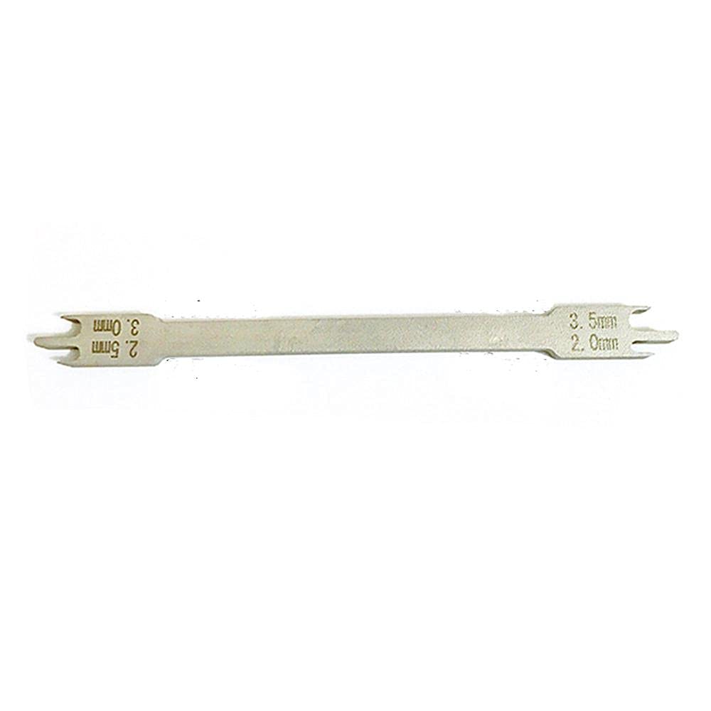 1PCS Dental Orthodontic Instruments Bracket Boone Positioning Height Gauges Wick Type Size 3.5-5.0mm