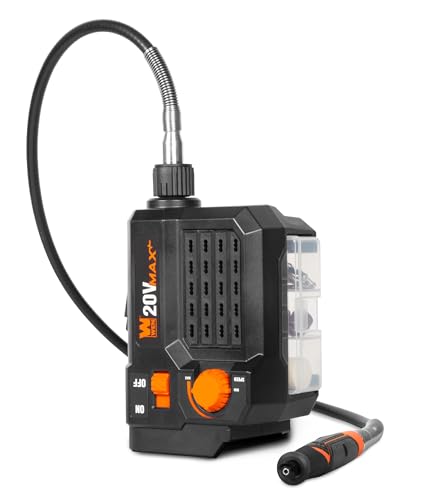 Image of WEN 20V Max Cordless Variable Speed Rotary Tool Station with Flex Shaft and 40 Accessories (Tool Only - Battery Not Included) (20923BT)