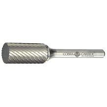 مايكرو الحبوب الصلبة كربيد لدغ SA-43L3، قطع واحد، الشكل A، 1/8 "ساق، 1/8" رئيس، 9/16 "قطع طول، حزمة من 1