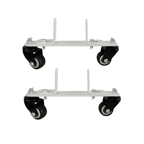 JSDQQG Support De Chauffage Robuste,roulettes en Aluminium 2 Roues pour Panneau De Chauffage Universel Pivotant À 360 Degrés Écran De Chambre/Chambre À Coucher