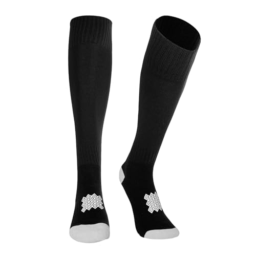 Luwint Non Slip Knee High Soccer Socks, Grip Sport Socks, Anti-Slip Athletic Soccer Football Running Volleyball