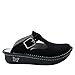 Alegria Women's Classic La Dee Dottie Black Leather Clog 9 M US