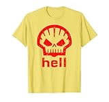 Hell Shell usado por Heath Gas Skull Funny Fuel broma 10 cosas. Hombres, mujeres, jóvenes