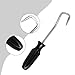 Automotive Hose Removal Hook Tool Steel Construction For Fuel And Radiator Pipes Featuring Ergonomic Nylon Handle For Easy Use