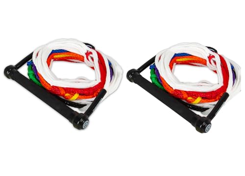 O'Brien 2 Pack 8 -Section SKI Combo Rope and Handle