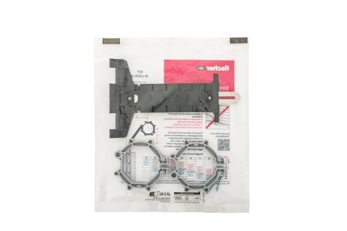 Fischer 571729 Einbruchsicherung für motorisierte Rollläden, Schwarz, B-Lock 5