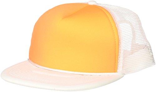 DECKY Flat Bill Neon Trucker Cap