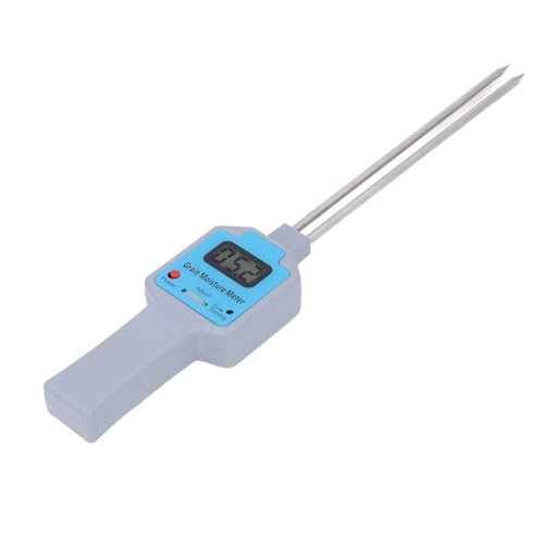 EBTOOLS LEDバックライトディスプレイを備えた正確な穀物湿度メーター、米、トウモロコシ、小麦、および容量性センサーを備えた豆のポータブルデジタルテスター