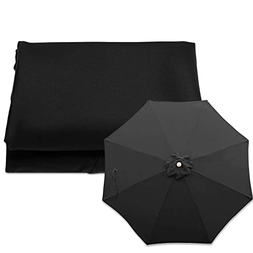 Lona de repuesto para sombrilla de terraza de 300cm y 6 varillas color beige