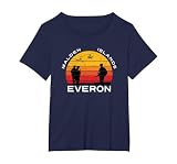 Everon Sunset Style Arma Gamer Military Army Camping Nature T-Shirt, Women's Plus, Navy Blue, 4X