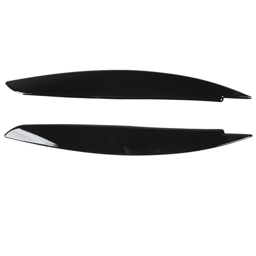 Sourcil de Phare pour Série 1 E81 E82 E87 E88 2006-2013 Noir Brillant