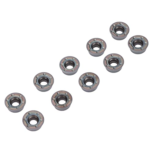 Insertos de de Carburo de 10 piezas para fresado CNC en madera y metal 6