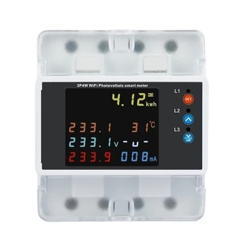 Compteur d'énergie 4P 100A pour stopper les coupures dues aux fuites de courant