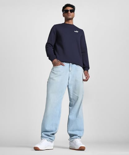 PUMA ESS Small No. 1 Logo Crew FL Sweats d'équipage Homme PUMA - vue 5