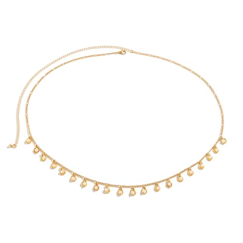 Tendance plage bikini bijoux de corps chaîne de taille coquille Saint-Jacques